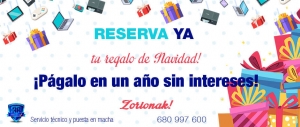 Reserva tu regalo de Navidad en informatika 3B
